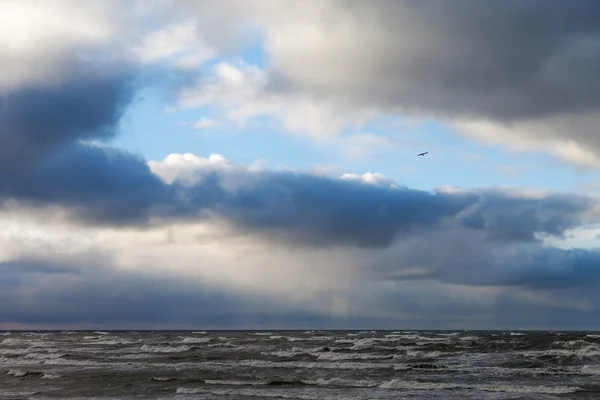 Бурхлива Балтійського моря . — стокове фото