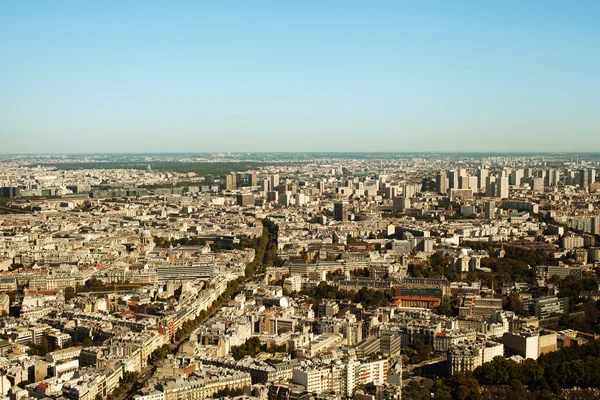 Paris, havadan görünümü. — Stok fotoğraf