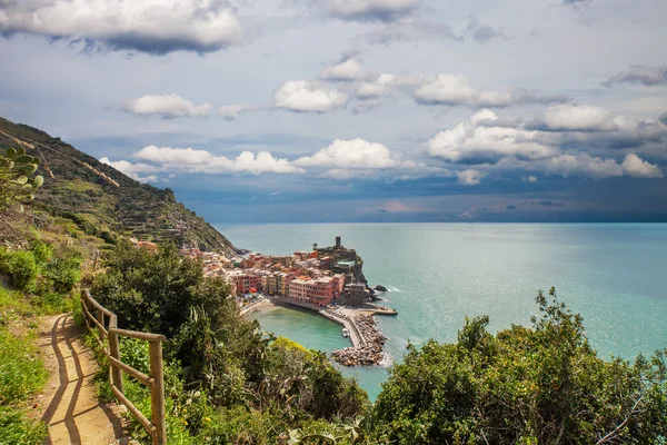 Vernazza，五渔村，Italyy. — 图库照片