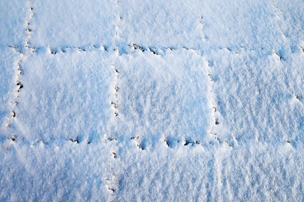 Fresh snow. — Stock Photo, Image