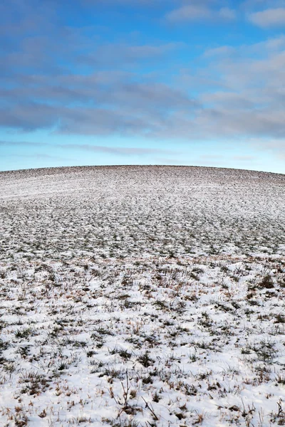 Snowy wzgórza. — Zdjęcie stockowe