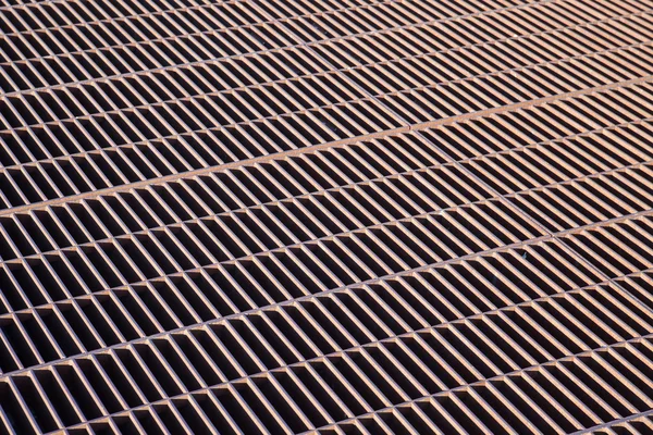 Grille métallique . — Photo