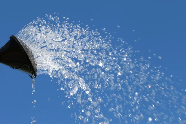 Pouring water from watering can. — Stock Photo, Image