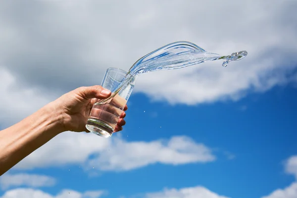 Vaso de agua . —  Fotos de Stock