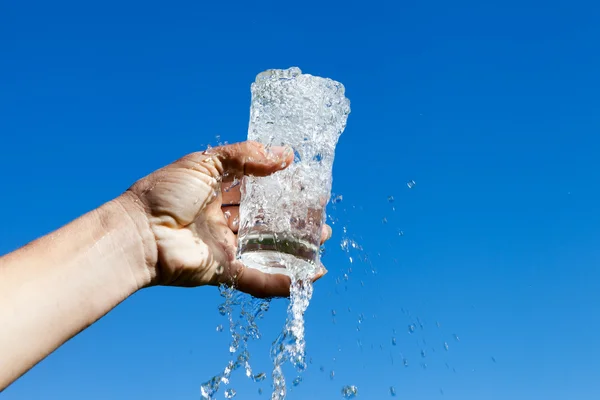 Glas Wasser. — Stockfoto