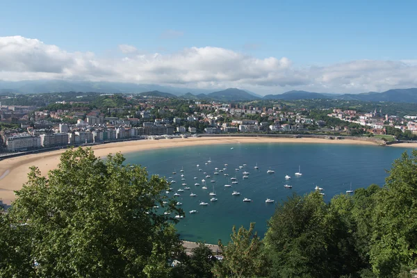 San sebastian donostia stadt, spanien. — Stockfoto