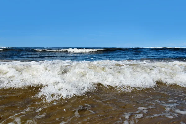 Балтійський хвилі . — стокове фото
