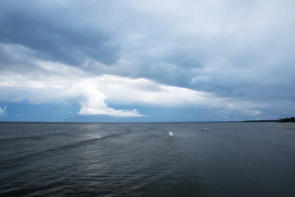 暗いバルト海. — ストック写真