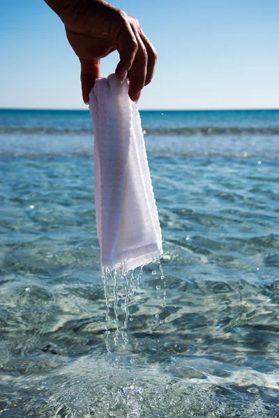 Handdoek. — Stockfoto