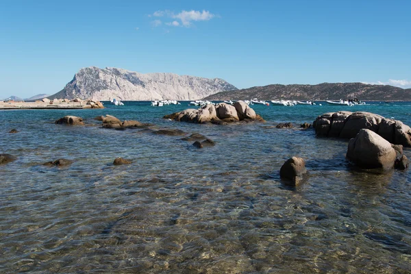 Scogliere Tavolara in Sardegna, ITaly . — Foto Stock