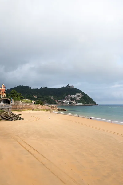 La Concha bay, San Sebastian, Spain. — Stock Photo, Image