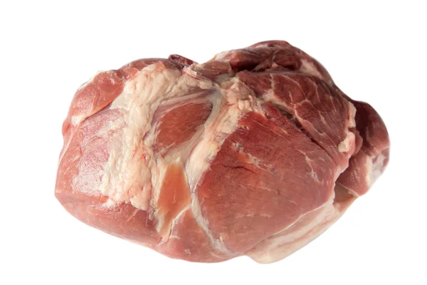 Vlees op wit. — Stockfoto