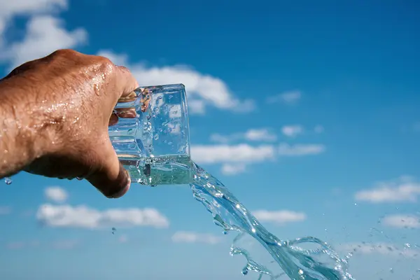 Vaso de agua . — Foto de Stock