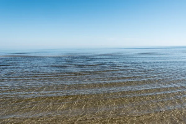 Ainda golfo de Riga, mar Báltico . — Fotografia de Stock