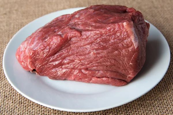 Vers rauw vlees. — Stockfoto