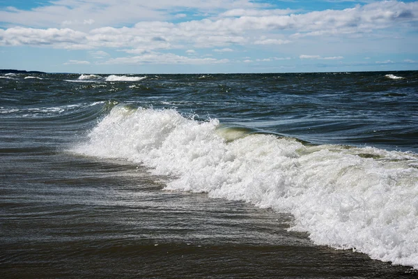 バルチック海波. — ストック写真