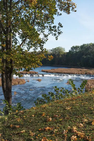 River Venta at Kuldiga, Latvia. — Stock Fotó