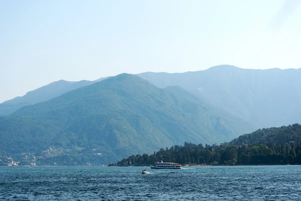 Jezero Como, Itálie. — Stock fotografie