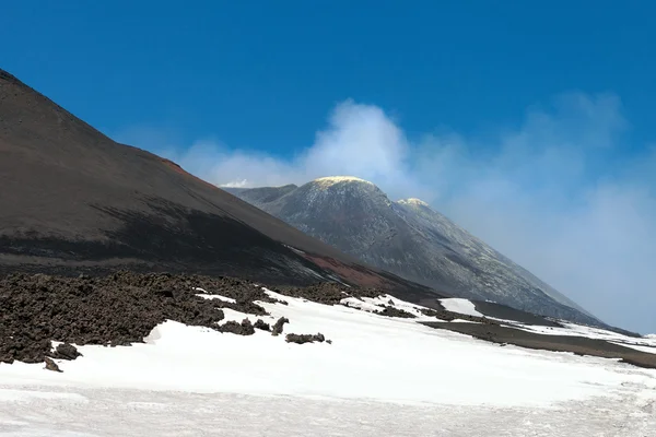 西西里岛埃特纳火山. — 图库照片