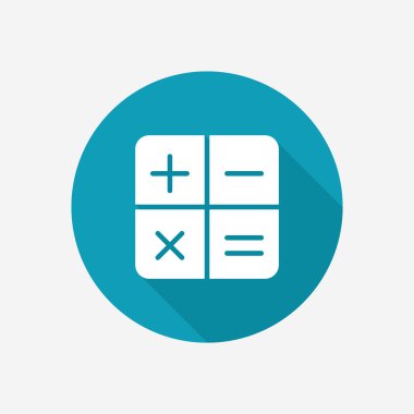 Modern hesap makinesi simge