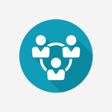 Takım çalışması iş simgesi