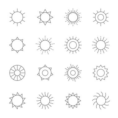 Güneş simgeler kümesi