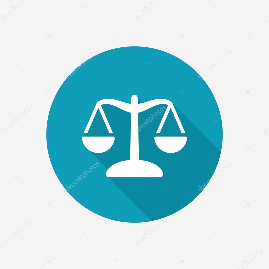 Judge scales icon Stock Vector by ©missbobbit 116415512