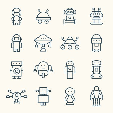 robotlar Icons set