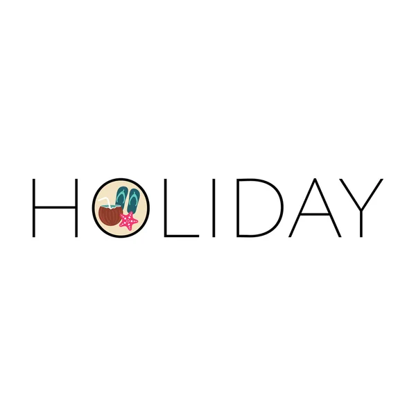 Holiday — Stock Vector