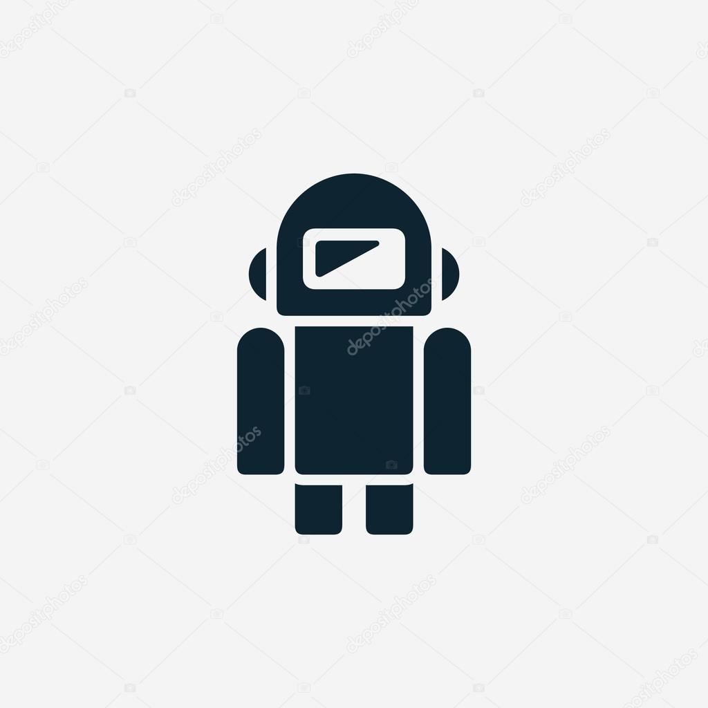Robot Icon Vector Image By C Missbobbit Vector Stock Robot Icon Vector Image By C Missbobbit Vector Stock