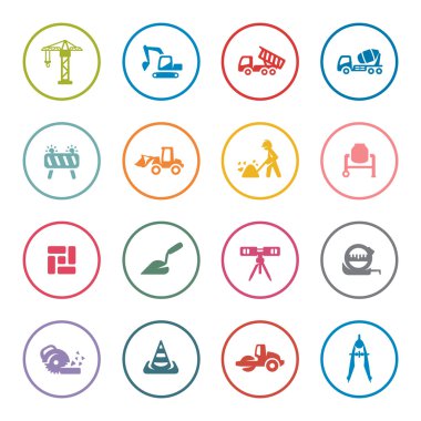 İnşaat Icon set