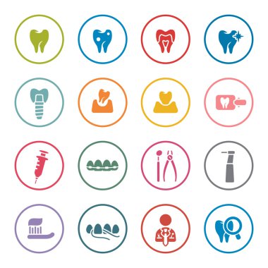 Diş Icon set