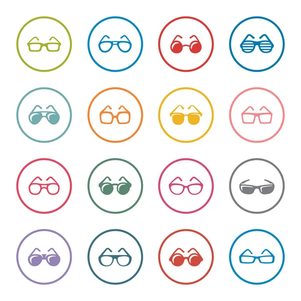 Glasses icon set Stock Vector Image by ©missbobbit 47800981