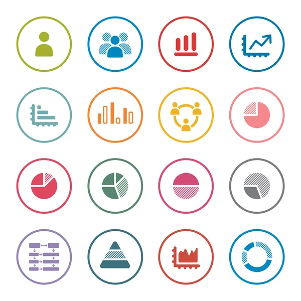 Infographic icons — Stock Vector