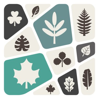 Yaprakları Icons set