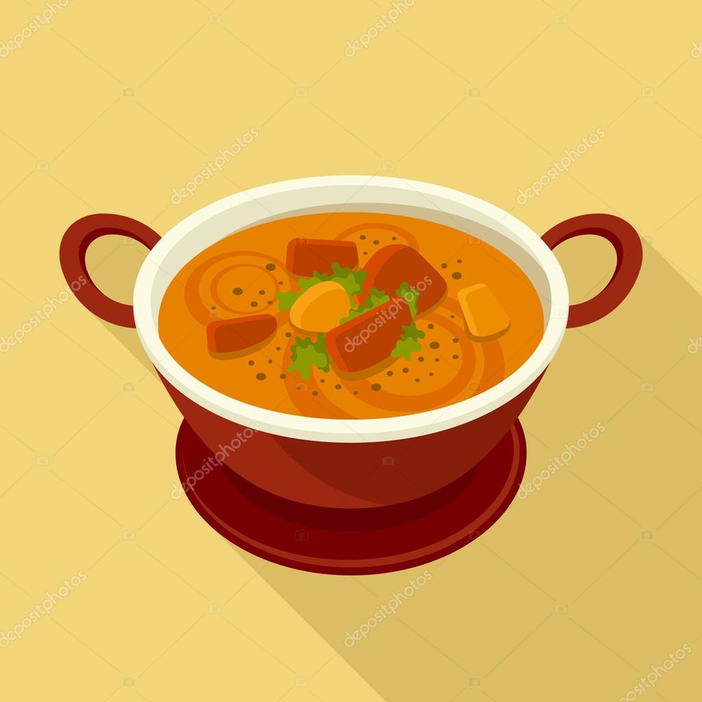 Curry flat icon Stock Vector Image by ©missbobbit #67243559