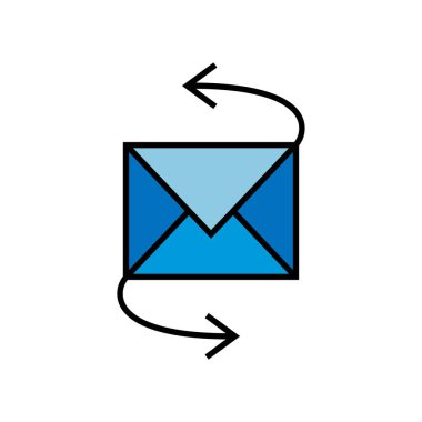 e-posta vektör simgesi