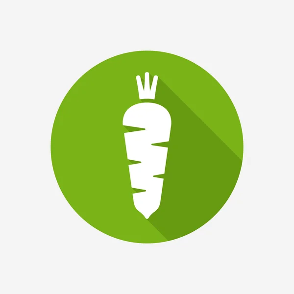 Carrot icon  illustration — Stock Vector