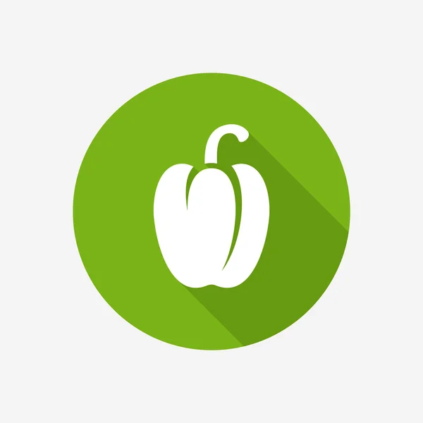 Peper pictogram symbool — Stockvector