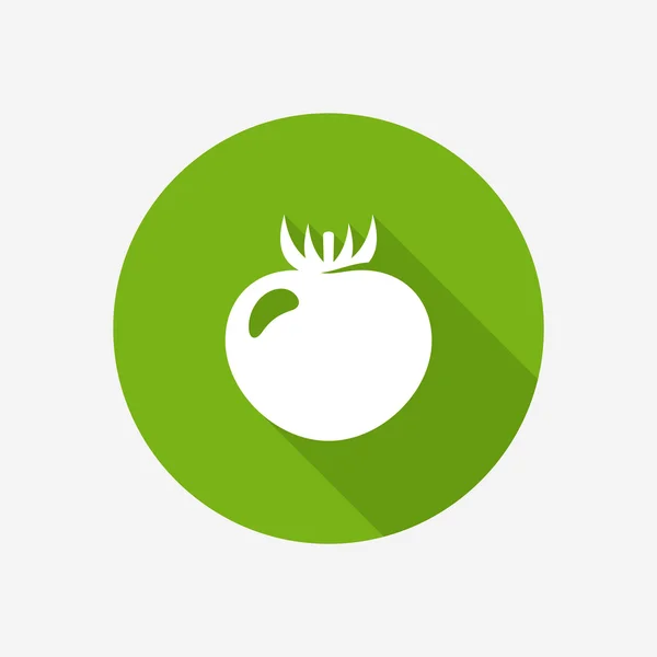 Signo de icono de tomate — Vector de stock