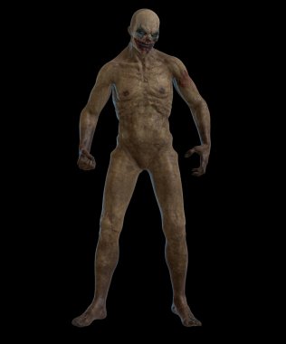 Undead palyaço illüstrasyon