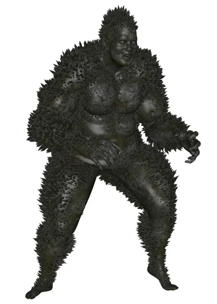 Monstro renderizado 3D — Fotografia de Stock