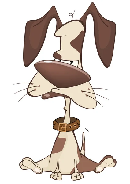 Cartoon karakter jachthond — Stockvector