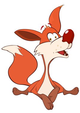 karikatür Kızıl Tilki