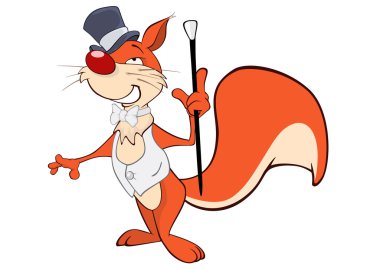 Sevimli sincap beyefendi