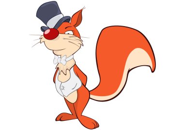 Sevimli sincap beyefendi