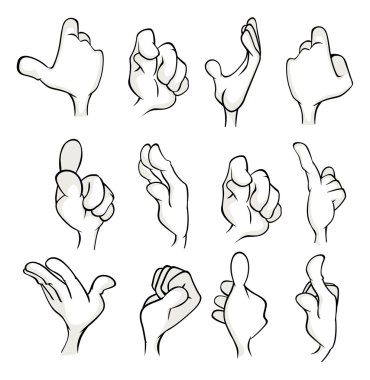 kalp ve süs eşyaları ile vektör arka plan 