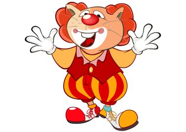 Şirin kedi palyaço 