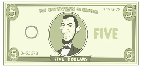 Американские доллары — стоковый вектор