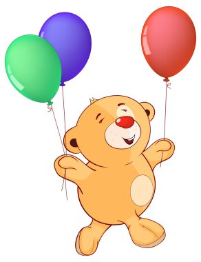 pelüş oyuncak ayı yavrusu